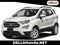 2020 Ford EcoSport SE Four Wheel Drive 6-SPEED AUTOMATIC W/SELECTSHIFT