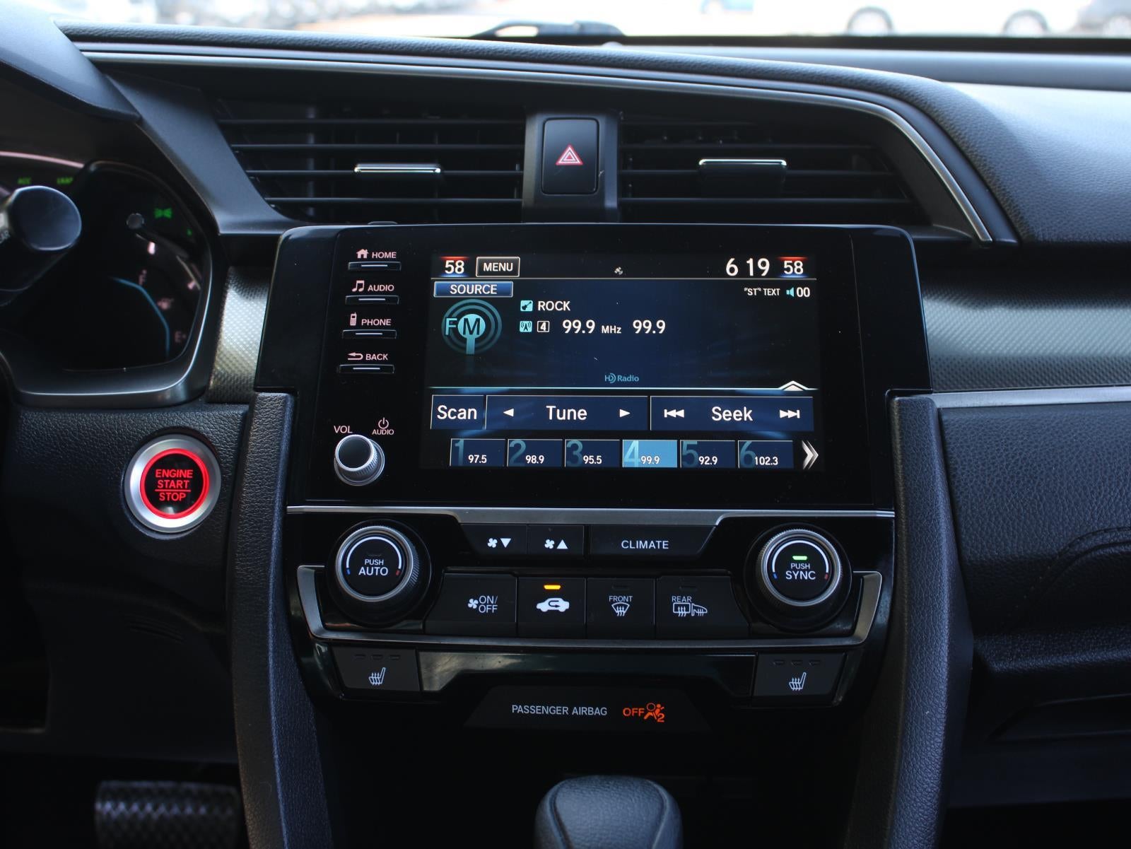 2019 Honda Civic Hatchback EX