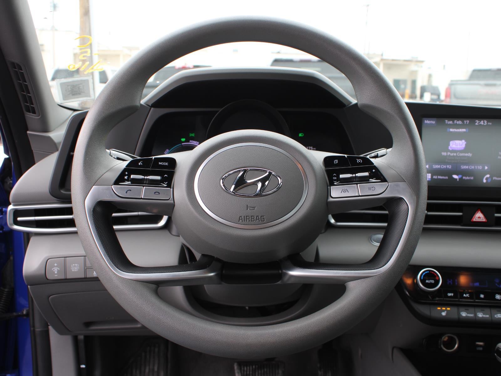 2022 Hyundai Elantra Hybrid Blue